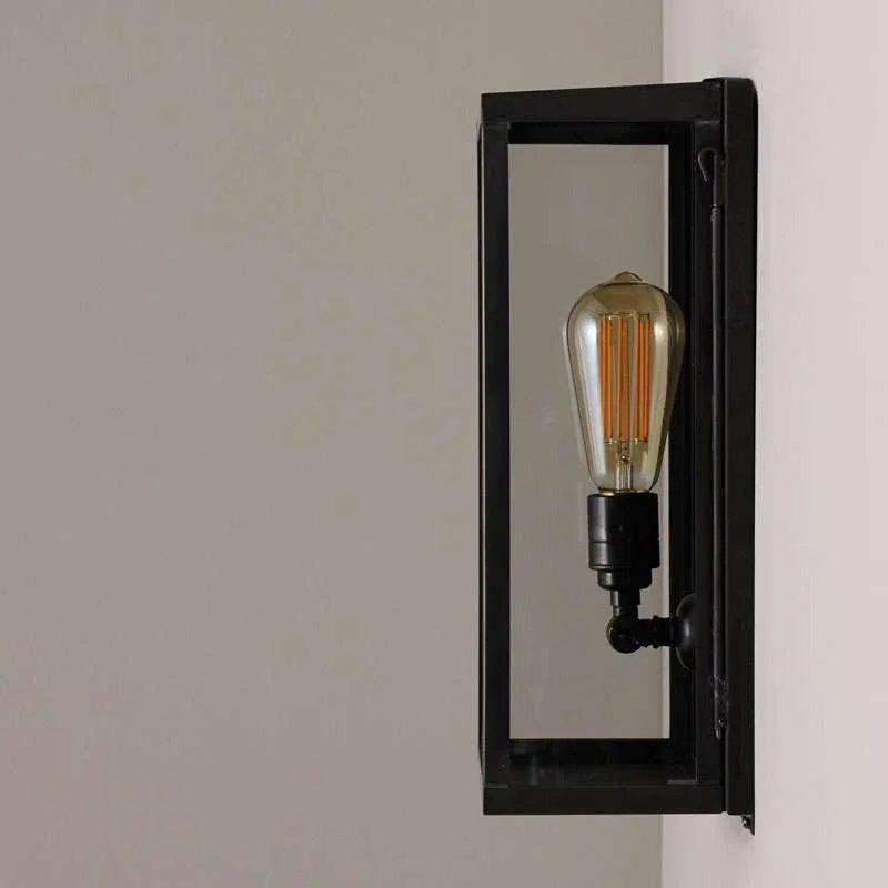 Original BTC Box Medium Internal Glass Wall Light | All Square Lighting