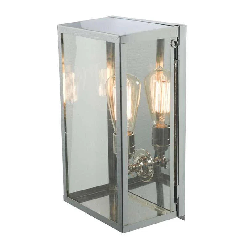 Original BTC Box Medium Internal Glass Wall Light | All Square Lighting