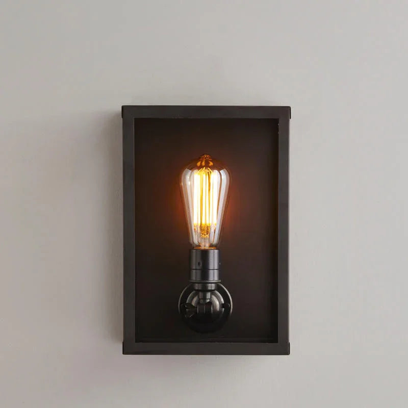 Original BTC Box Small Internal Glass Wall Light | All Square Lighting