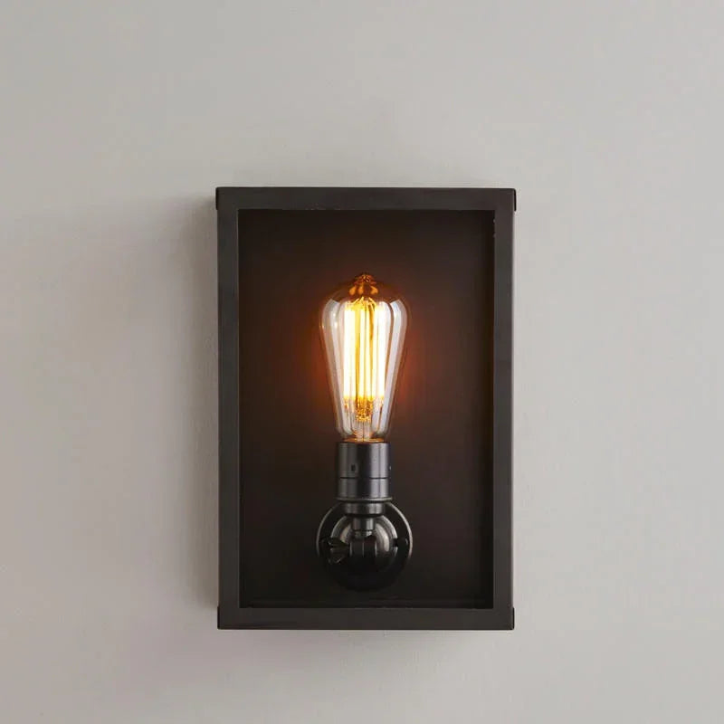 Original BTC Box Small Internal Glass Wall Light | All Square Lighting