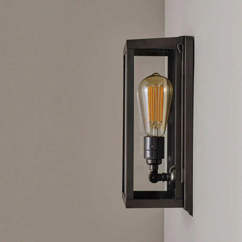 Original BTC Box Small Internal Glass Wall Light | All Square Lighting