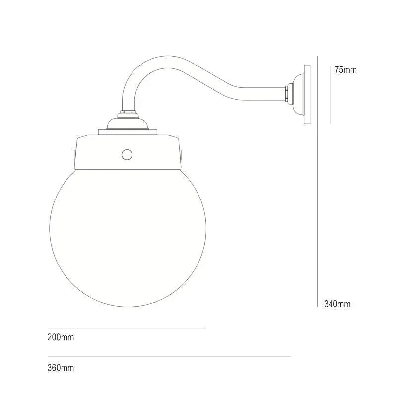 Original BTC Hampton Wall Light | All Square Lighting