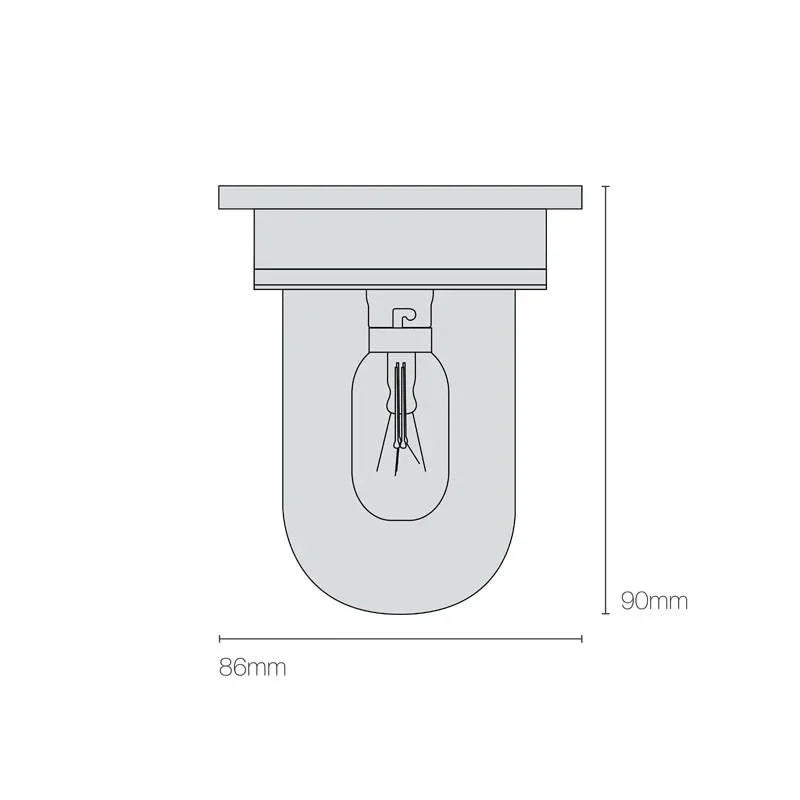 Original BTC Miniature Ship’s Companionway 7202 Ceiling Light | All Square Lighting