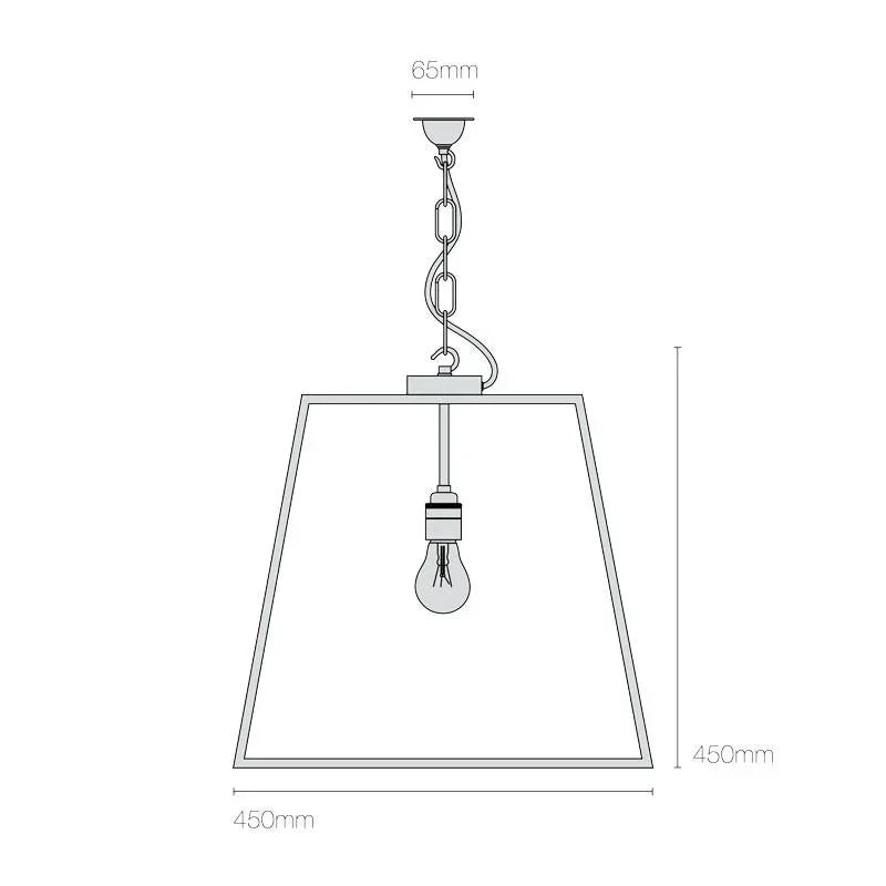 Original BTC Quad Large IP Pendant Light | All Square Lighting