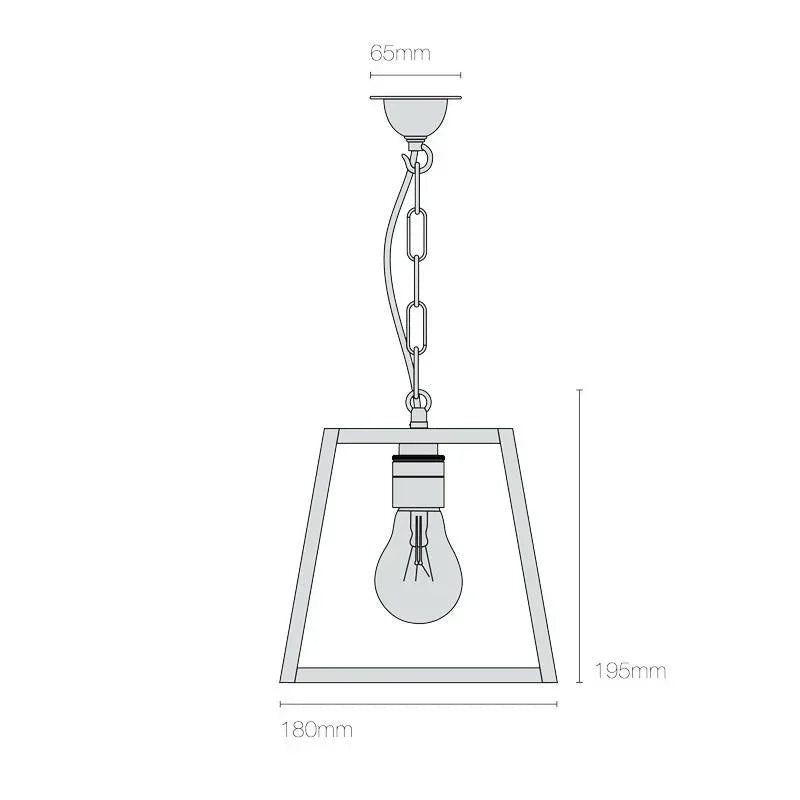 Original BTC Quad Small Pendant Light | All Square Lighting