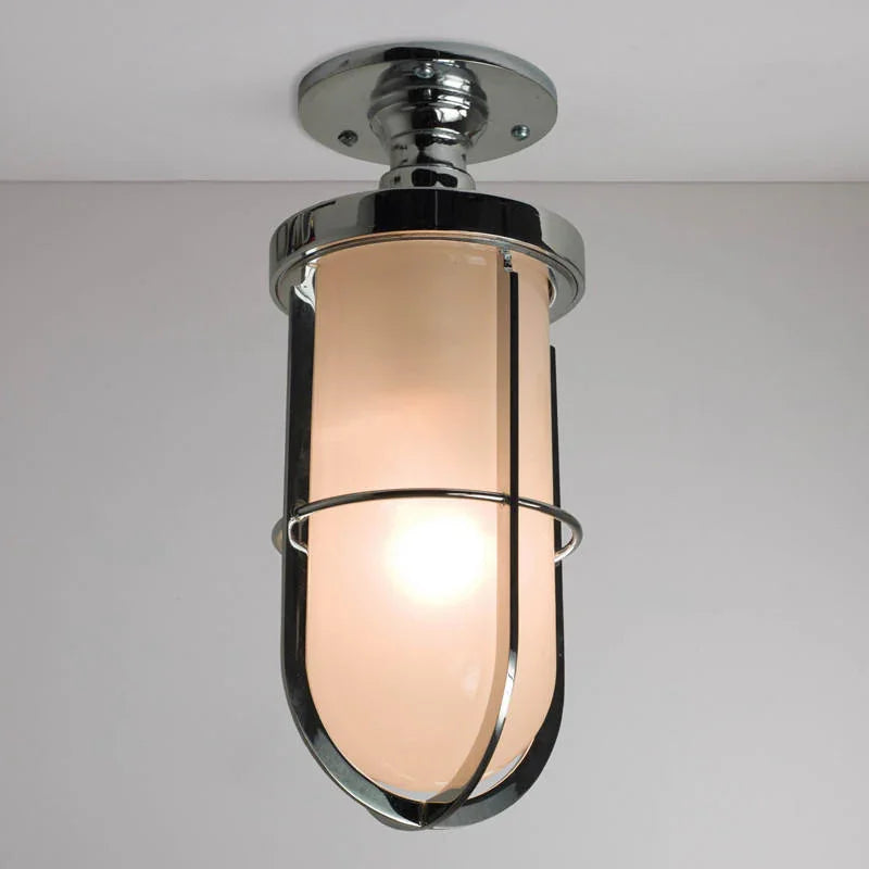 Original BTC Ship’s Well Glass 7204 Ceiling Light | All Square Lighting