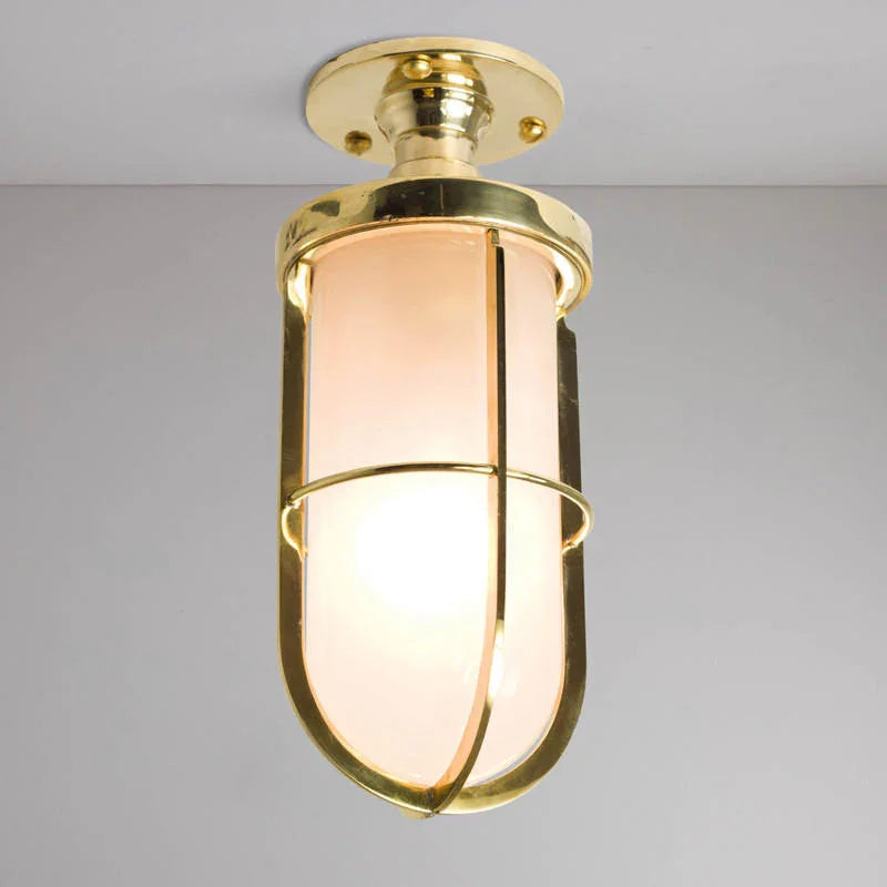 Original BTC Ship’s Well Glass 7204 Ceiling Light | All Square Lighting