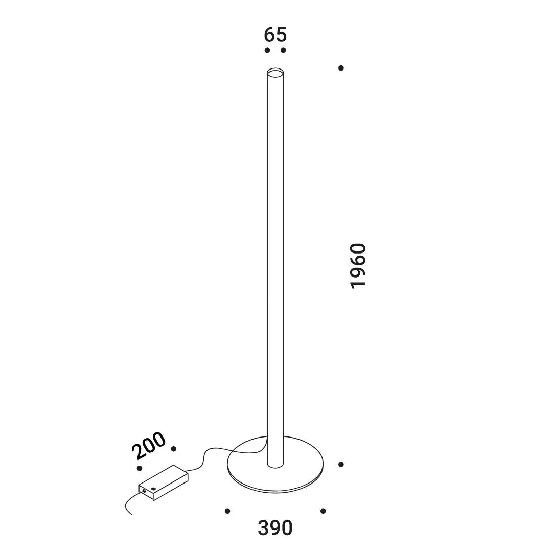 Davide Groppi Mister Floor Lamp | All Square Lighting
