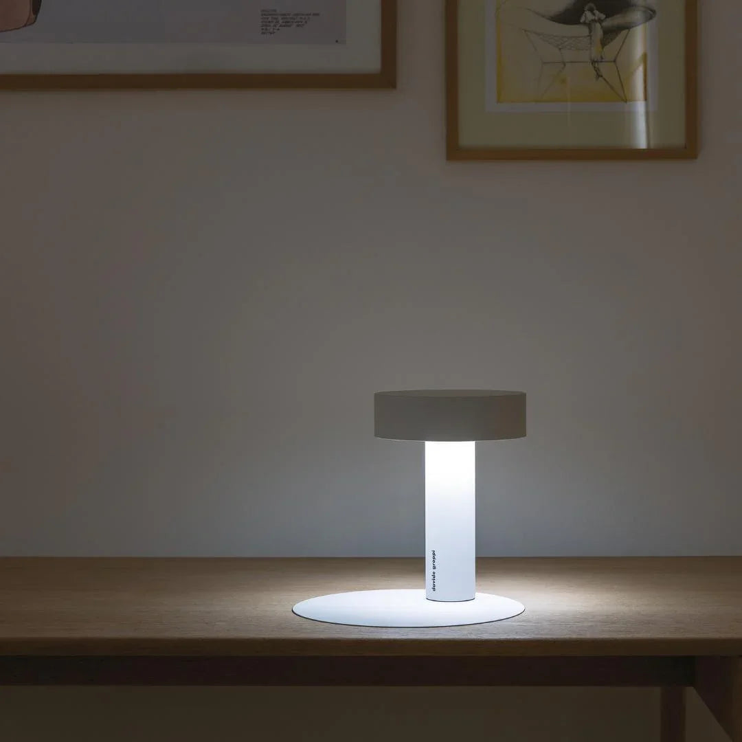 Davide Groppi PoPuP Speaker Portable Table Lamp | All Square Lighting