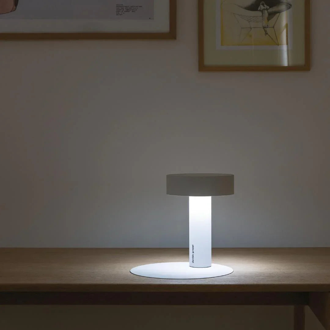 Davide Groppi PoPuP Speaker Portable Table Lamp | All Square Lighting