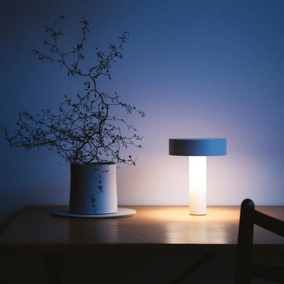 Davide Groppi PoPuP Speaker Portable Table Lamp | All Square Lighting