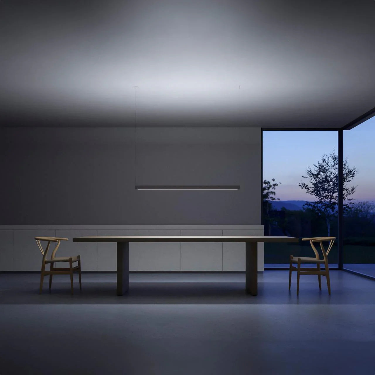 Davide Groppi Sottile 1 DE Pendant Light | All Square Lighting