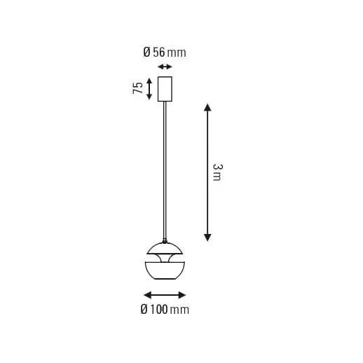 DCW Editions Here Comes The Sun Mini Pendant Light | All Square Lighting