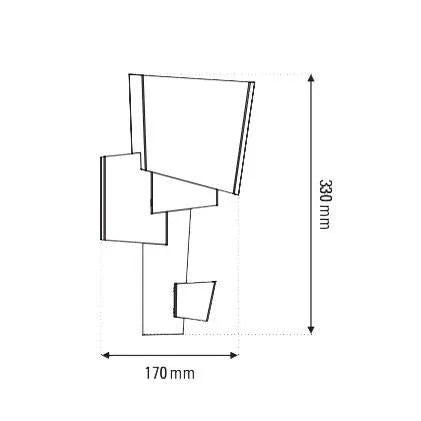 DCW Editions Map 1 Wall Light | All Square Lighting