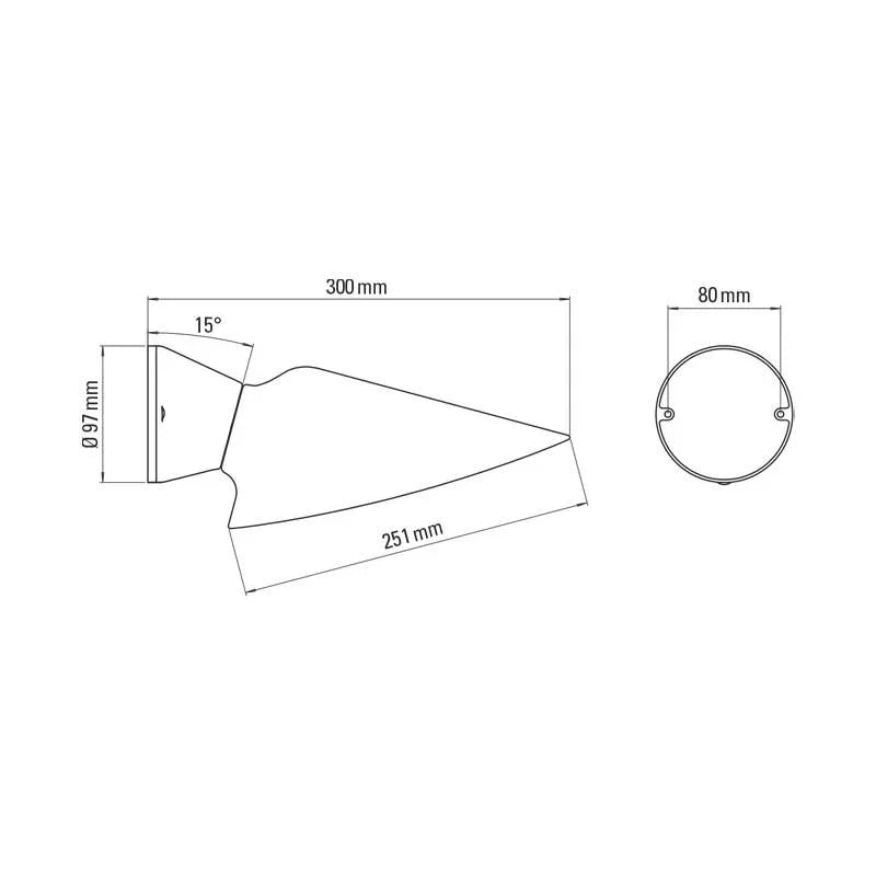 DCW Editions Plume Wall Light | All Square Lighting