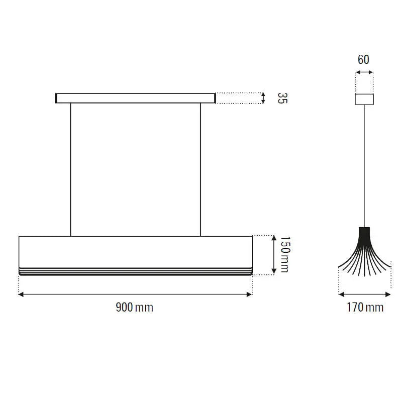 DCW Editions Respiro 900 Pendant Light | All Square Lighting