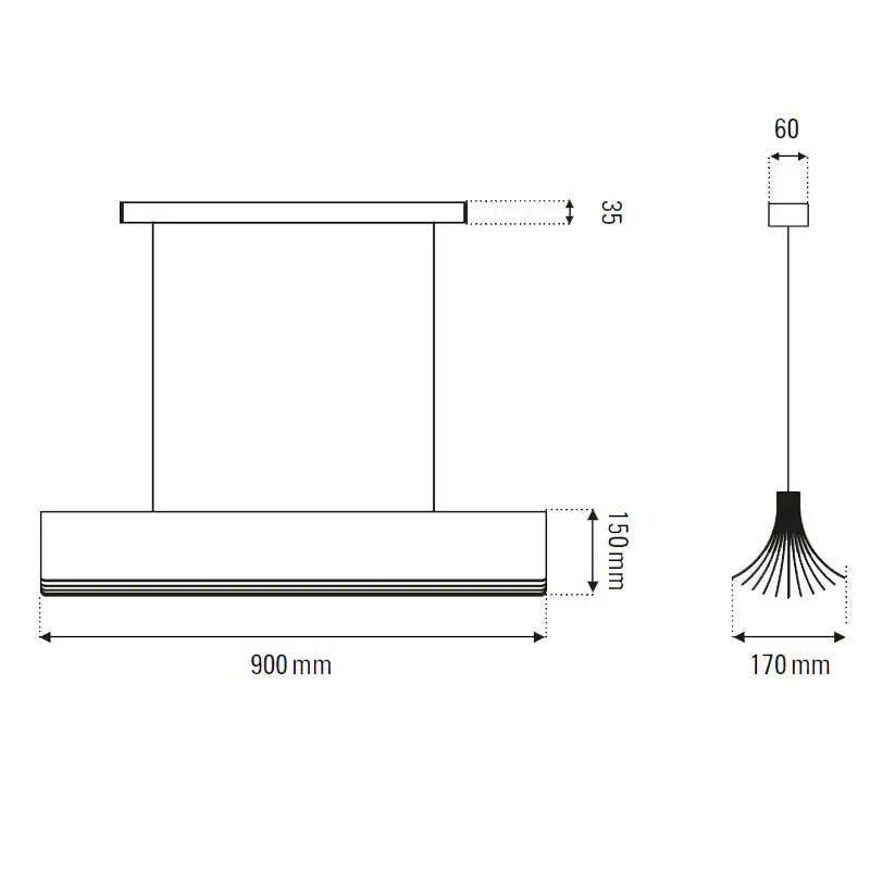 DCW Editions Respiro 900 Pendant Light | All Square Lighting