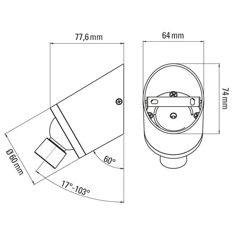 DCW Editions Vision 20/20 Wall Light | All Square Lighting