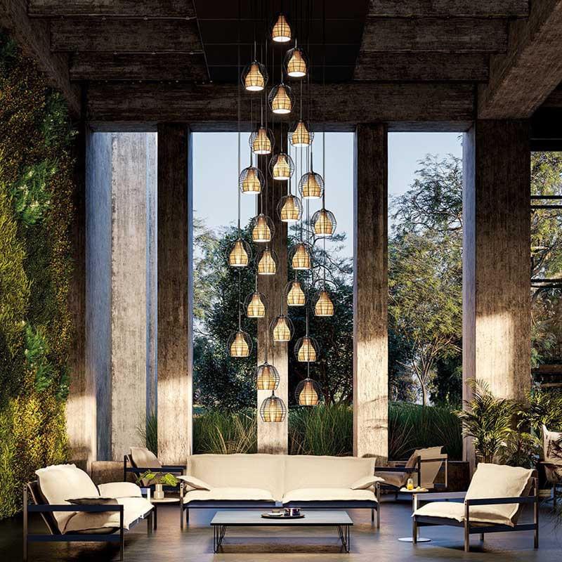 Diesel Living Cage Large Pendant Light | All Square Lighting
