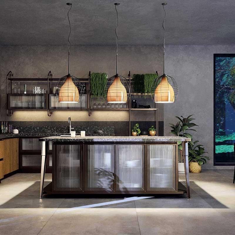 Diesel Living Cage Small Pendant Light | All Square Lighting