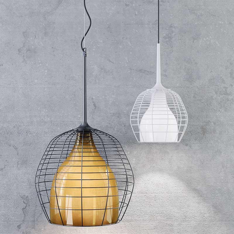 Diesel Living Cage Small Pendant Light | All Square Lighting