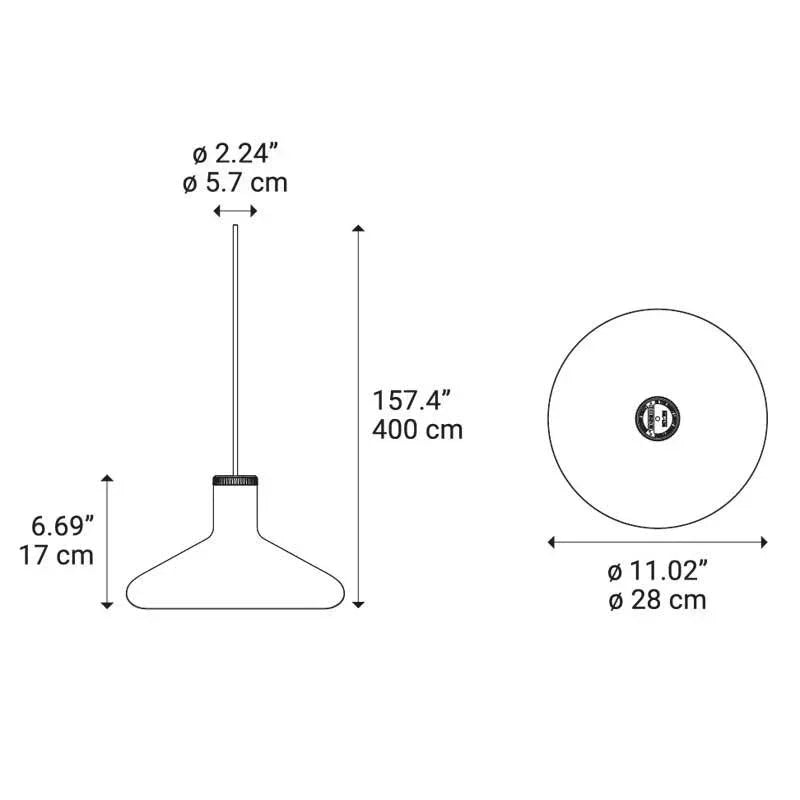 Diesel Living Flask B Pendant Light | All Square Lighting