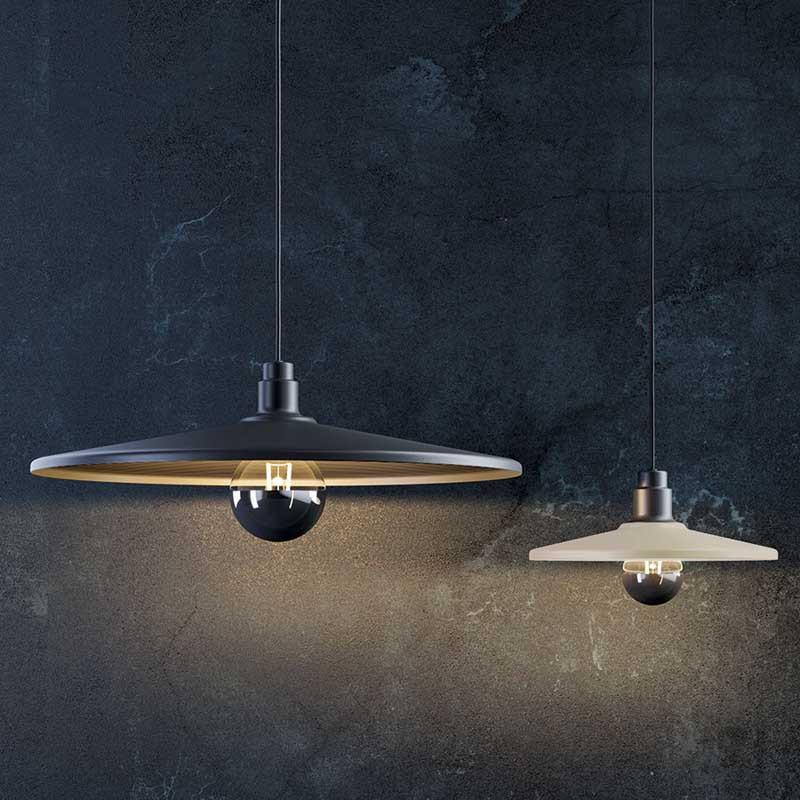 Diesel Living Vinyl Small Pendant Light | All Square Lighting