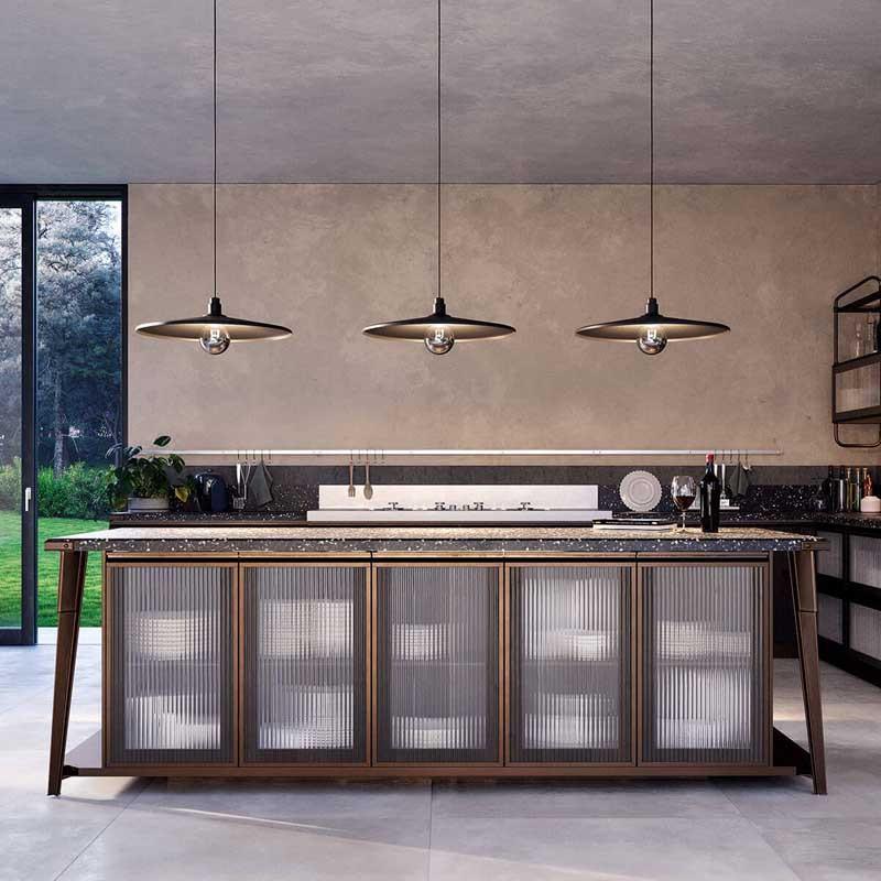 Diesel Living Vinyl Small Pendant Light | All Square Lighting