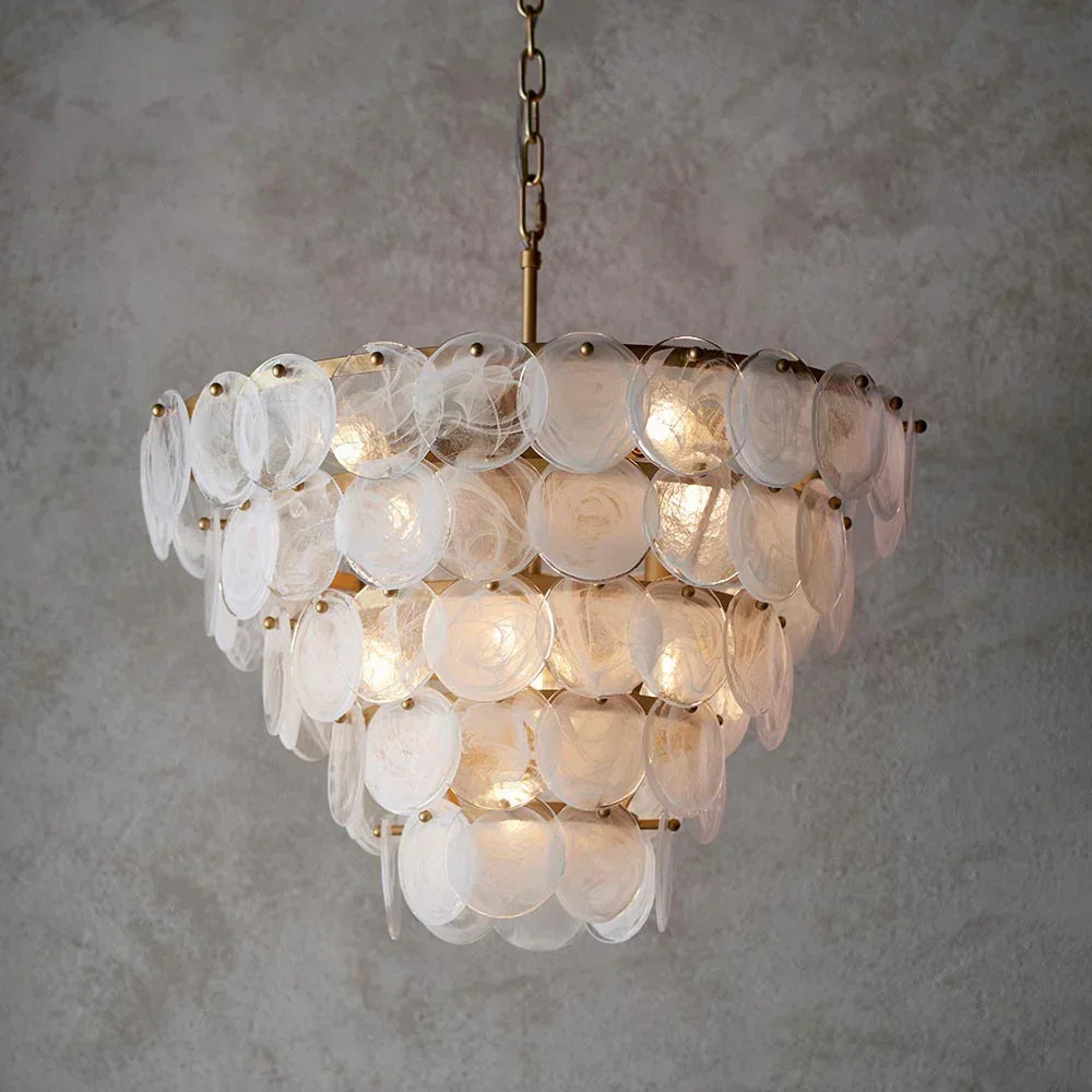 Cascade Lumière Tiered Pendant Light