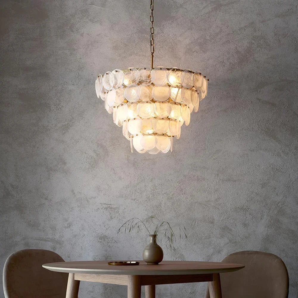 Cascade Lumière Tiered Pendant Light