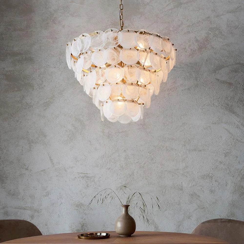 Cascade Lumière Tiered Pendant Light