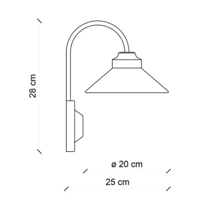 Ferroluce Colors C1630 Wall Light | All Square Lighting