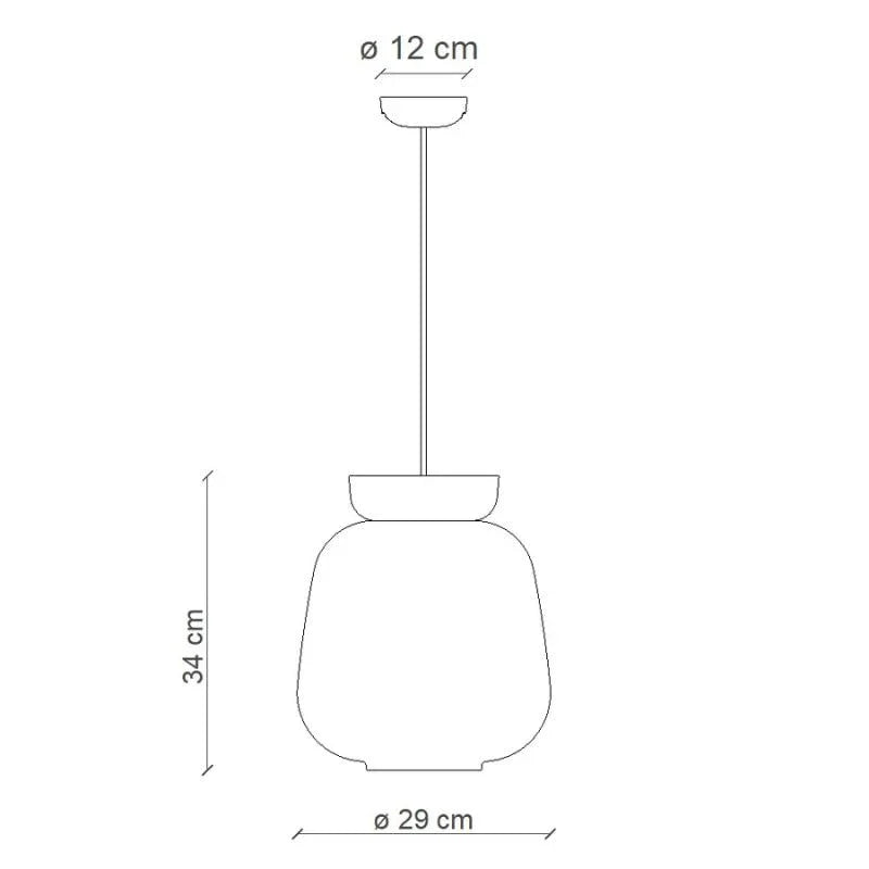 Ferroluce Corcovado C2742 Pendant Light | All Square Lighting