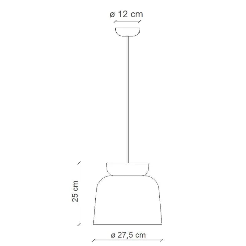 Ferroluce Corcovado C2744 Pendant Light | All Square Lighting