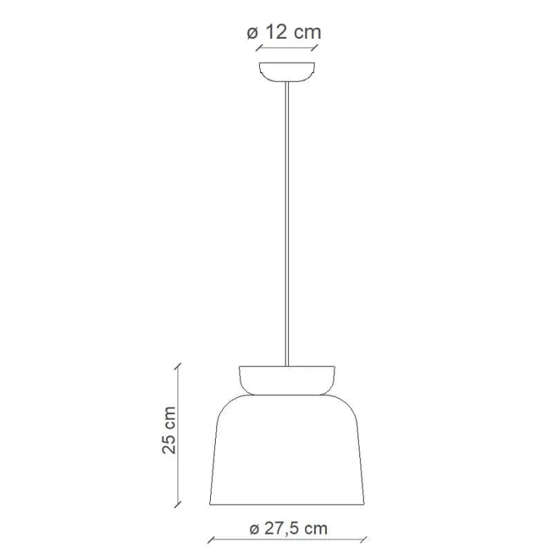 Ferroluce Corcovado C2744 Pendant Light | All Square Lighting