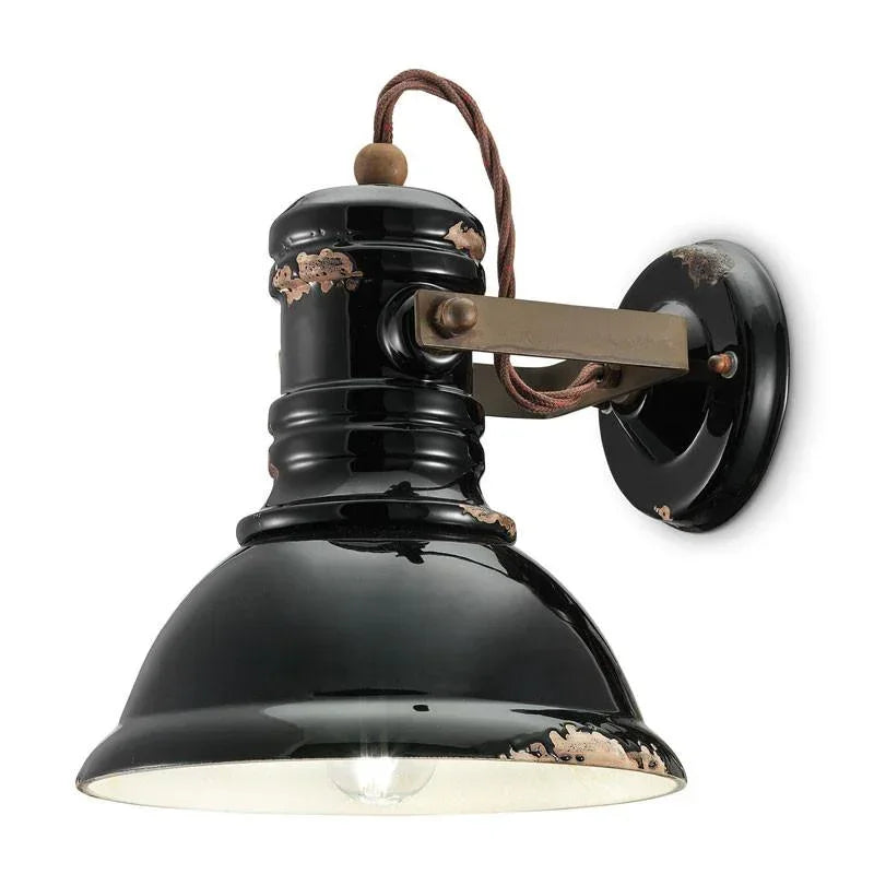 Ferroluce Industrial C1693 Wall Light | All Square Lighting