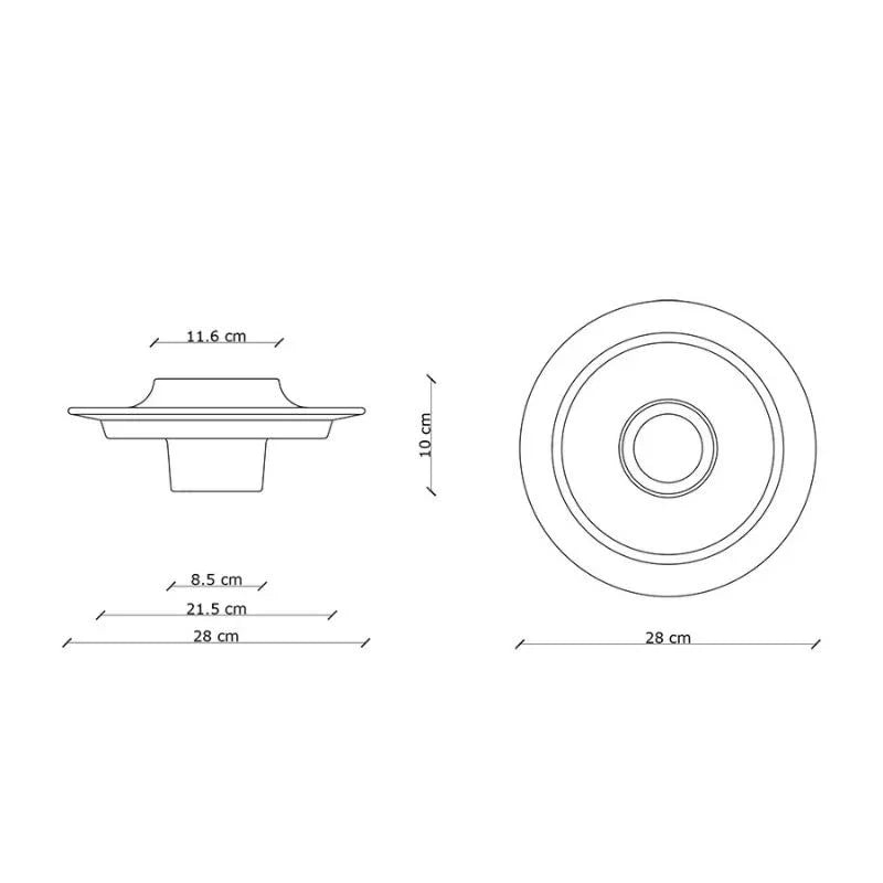 Ferroluce Voila C2775 Wall Light | All Square Lighting