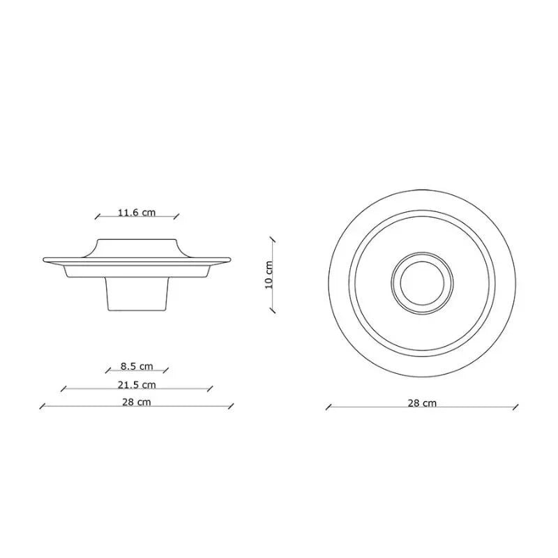 Ferroluce Voila C2775 Wall Light | All Square Lighting