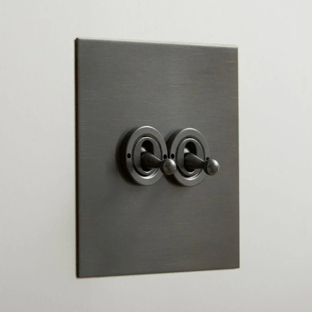 Forbes & Lomax F&L Antique Bronze Switches & Sockets | All Square Lighting