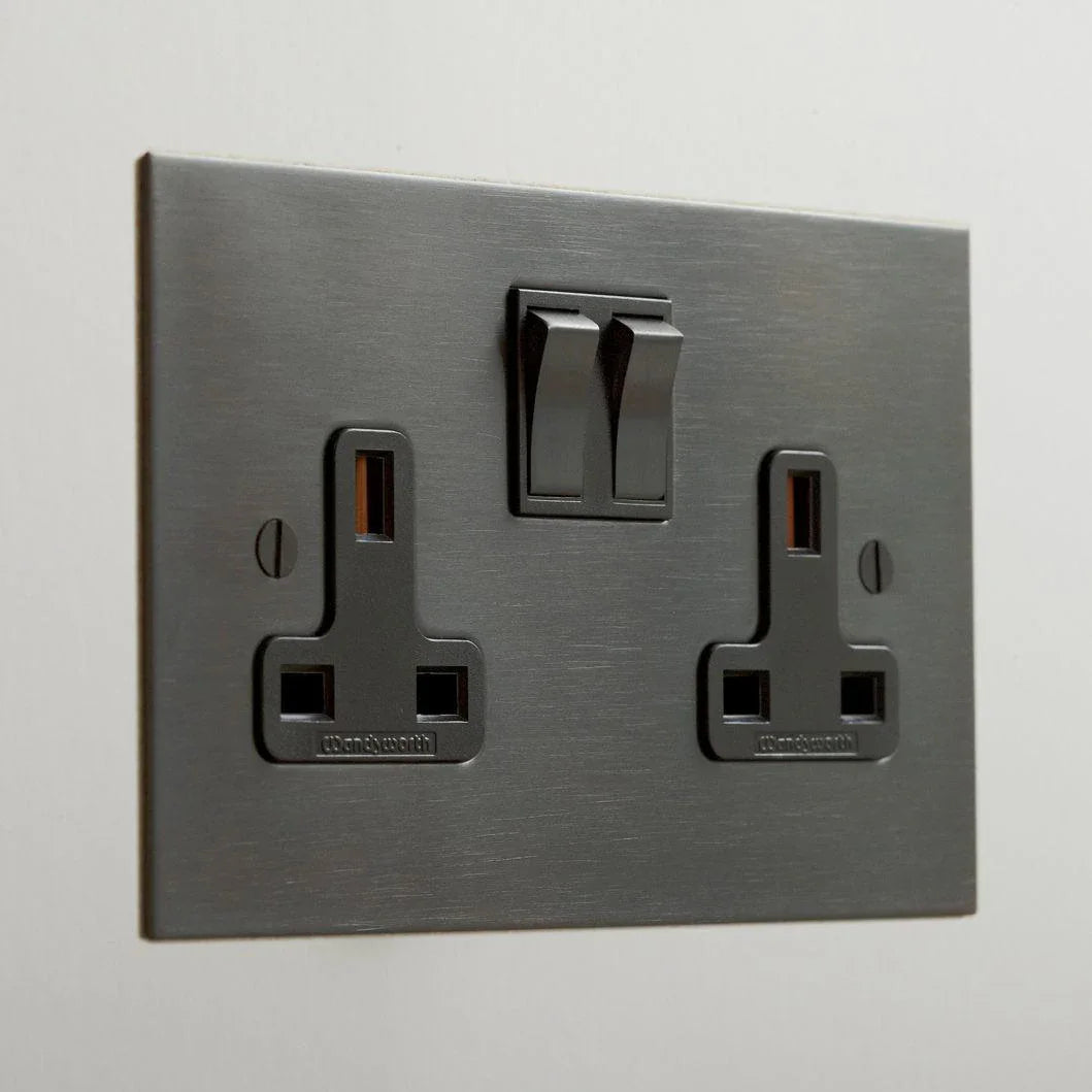 Forbes & Lomax F&L Antique Bronze Switches & Sockets | All Square Lighting