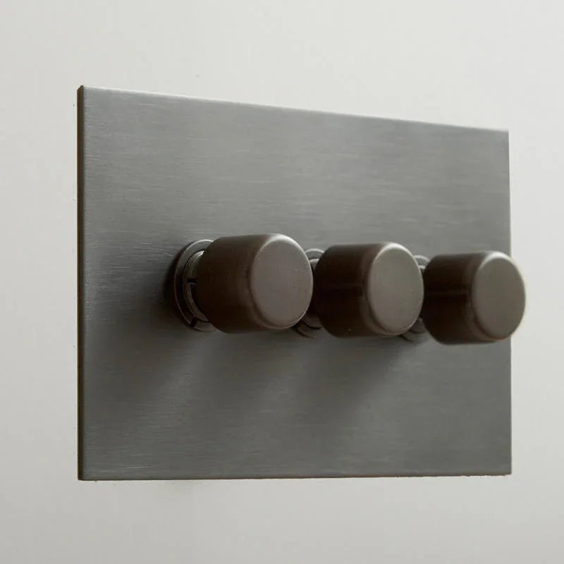 Forbes & Lomax F&L Antique Bronze Switches & Sockets | All Square Lighting