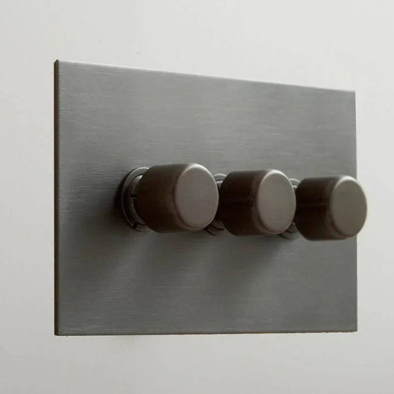 Forbes & Lomax F&L Antique Bronze Switches & Sockets | All Square Lighting