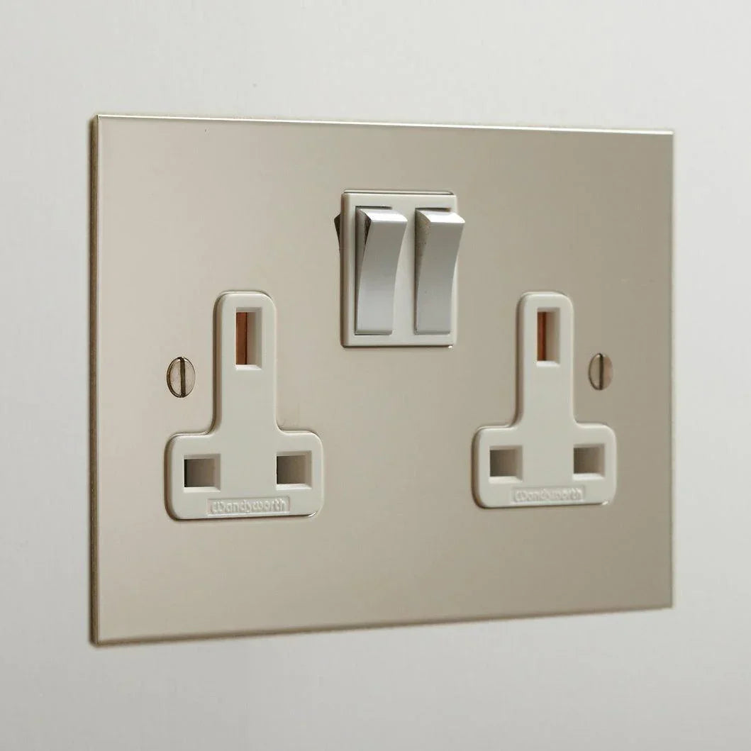 Forbes & Lomax F&L Nickel Silver Switches & Sockets | All Square Lighting