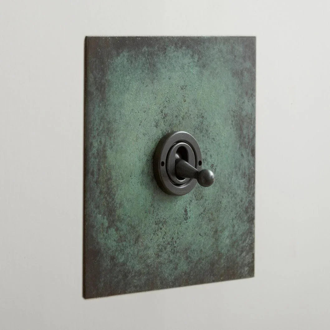 Forbes & Lomax F&L Verdigris Switches & Sockets | All Square Lighting