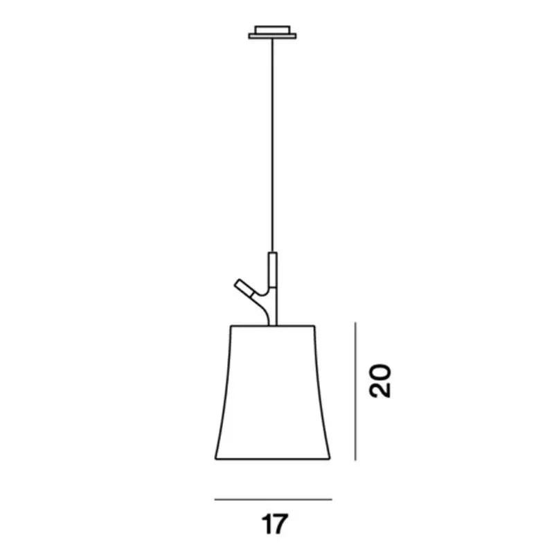 Foscarini Birdie Piccola Pendant Light | All Square Lighting