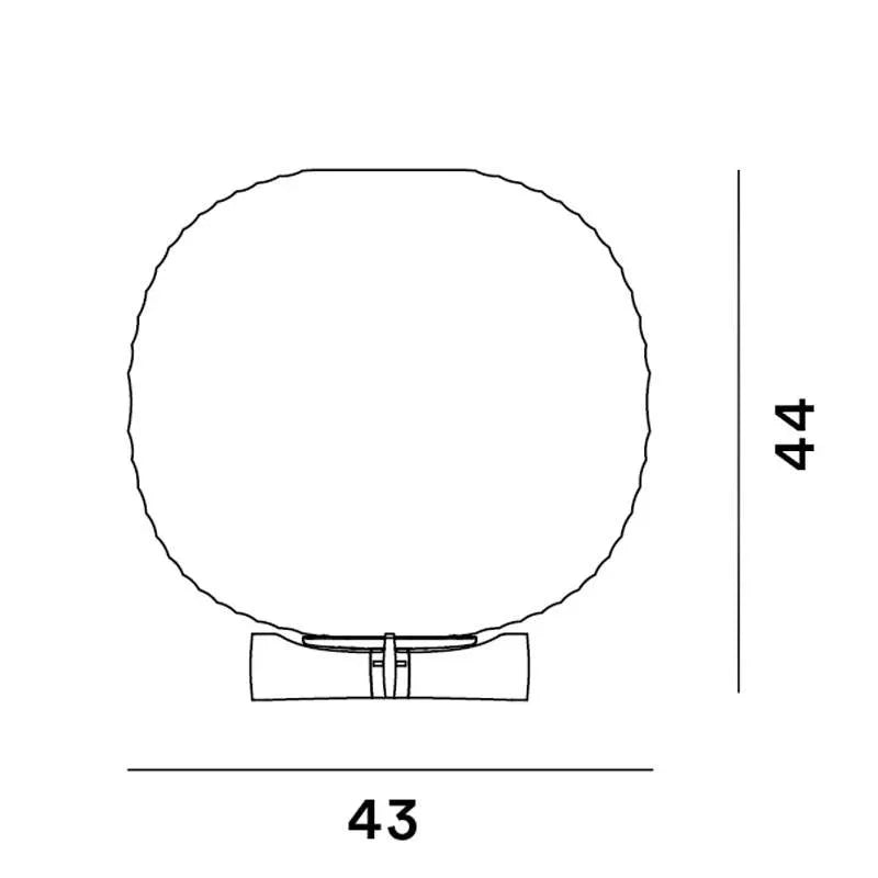 Foscarini Gem Table Lamp | All Square Lighting
