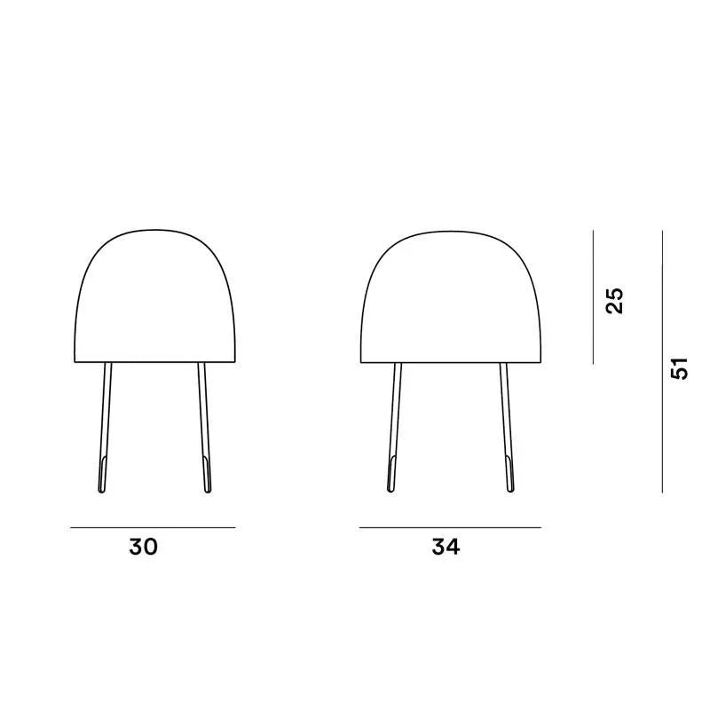 Foscarini Kurage Table Lamp | All Square Lighting