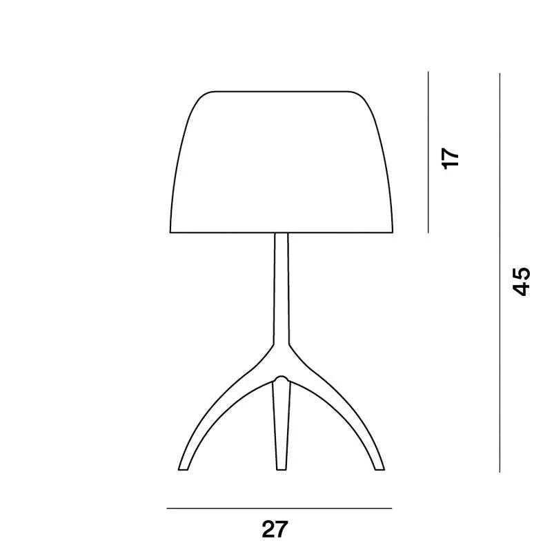 Foscarini Lumiere Grande Table Lamp | All Square Lighting