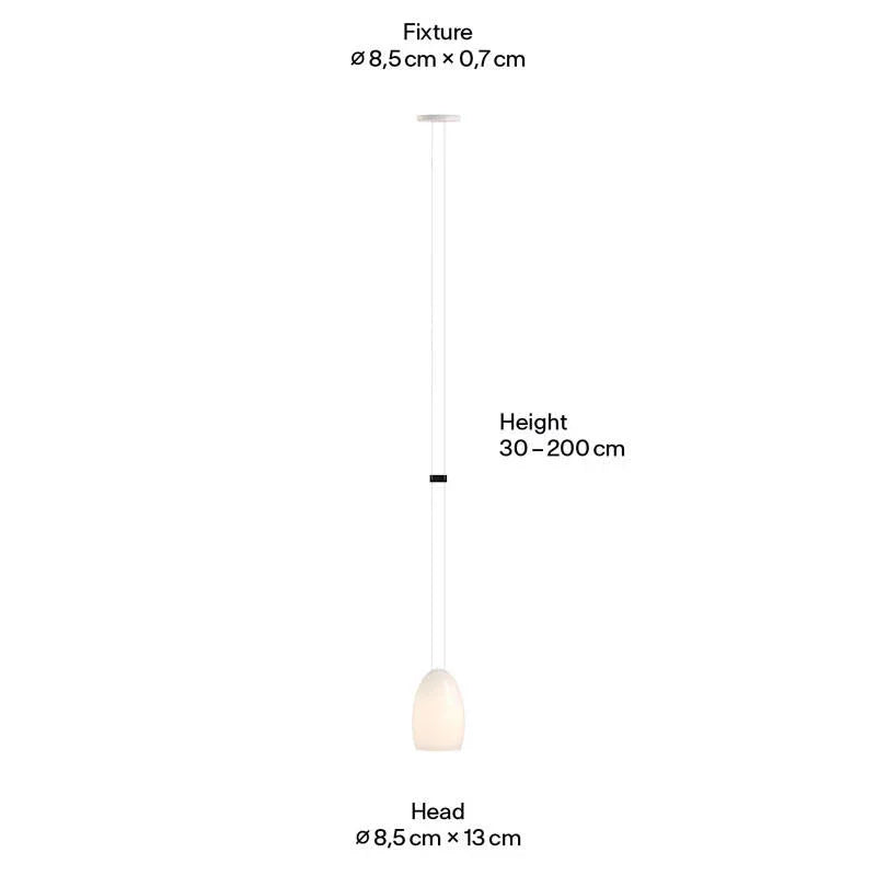 Grau OH China Recessed Pendant Light | All Square Lighting