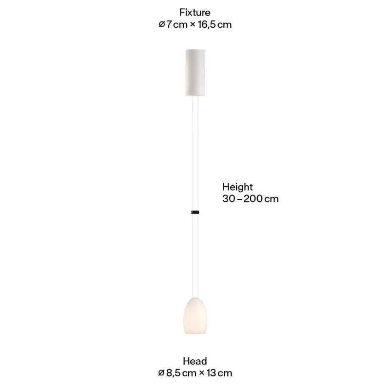 Grau OH China Surface Pendant Light | All Square Lighting